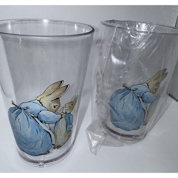 Pottery Barn Kids Peter Rabbit Beatrix Potter Acrylic Cups - Picture 4 of 10